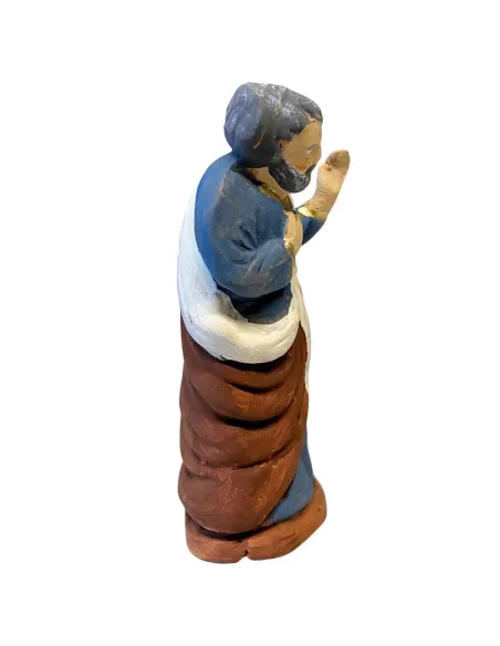 San Giuseppe in terracotta 7 cm