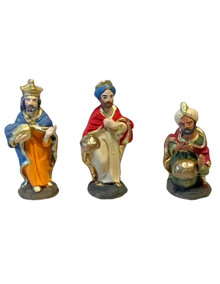7 cm Terracotta Set of the Three Wise Men