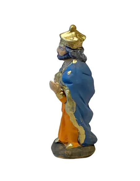 7 cm Terracotta Wise Man Bearing Gold
