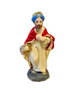 7 cm Terracotta Wise Man Bearing Frankincense