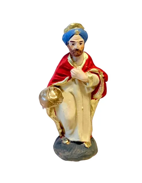 7 cm Terracotta Wise Man Bearing Frankincense