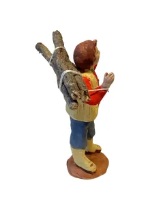 7 cm Terracotta Wood Carrier 2