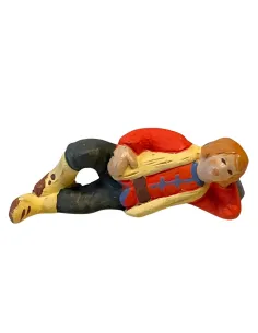 7 cm Terracotta Sleeping Young Man
