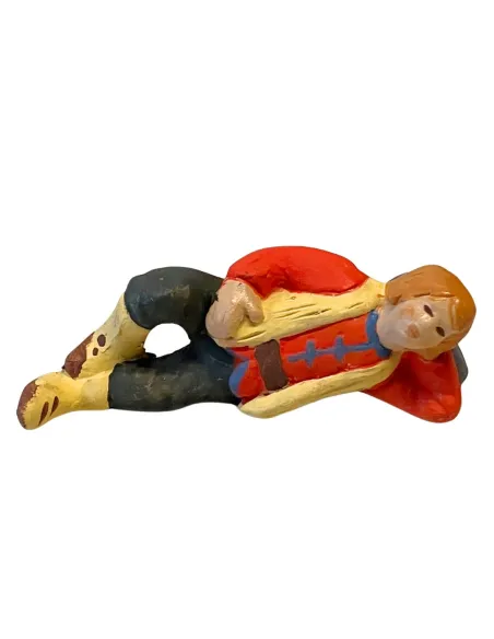 7 cm Terracotta Sleeping Young Man