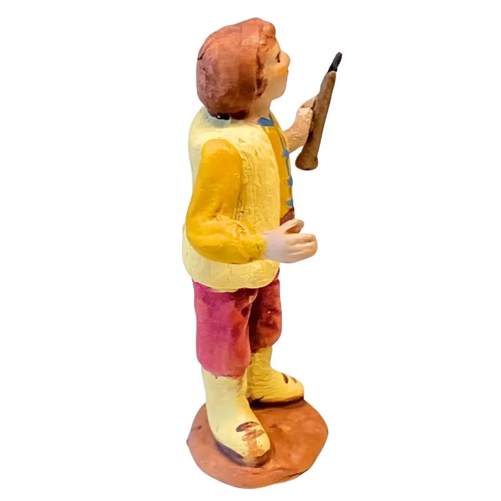7 cm Terracotta Young Piper