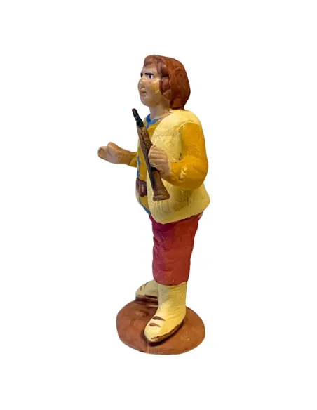 Pifferaio in terracotta 7 cm