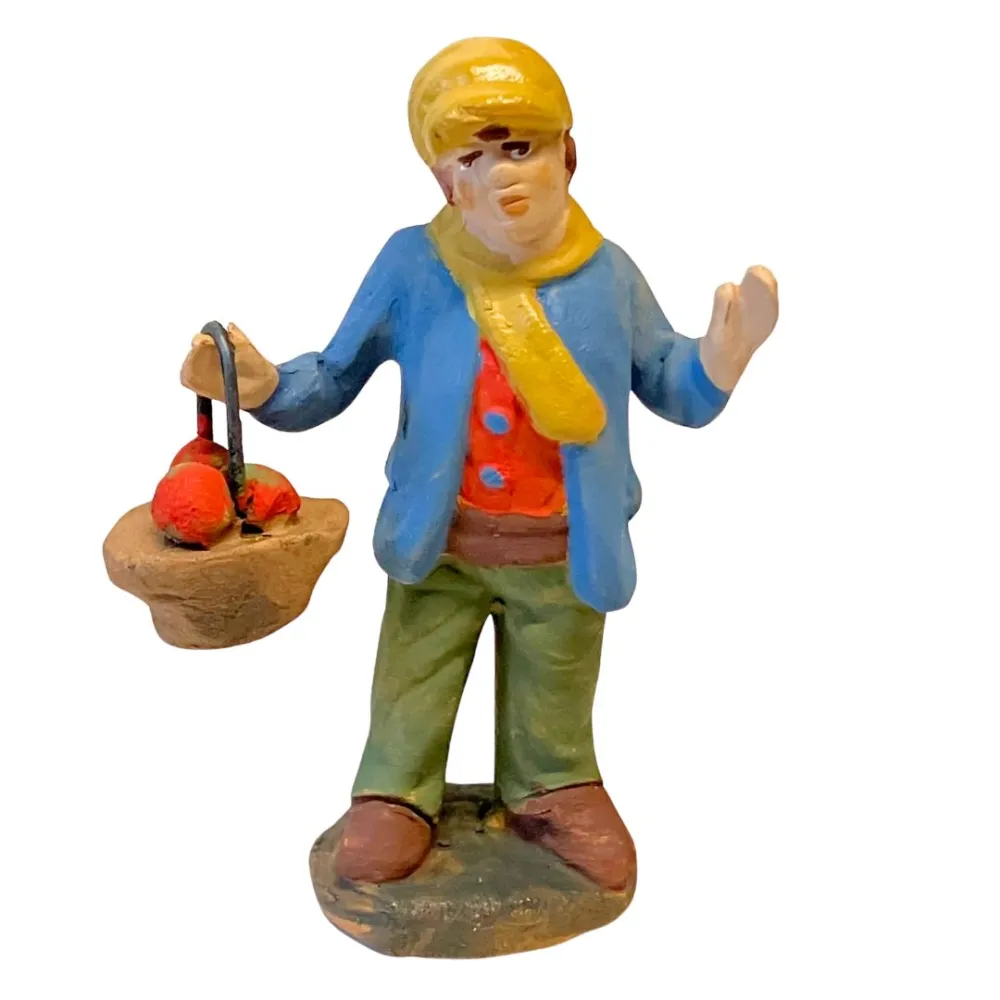 7 cm Terracotta Young Tomato Vendor