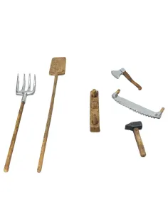 Set 6 utensili da lavoro per statue da 10 cm 2