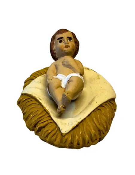 Set Natività 5 pezzi in terracotta 10 cm