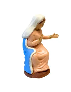 10 cm Terracotta Seated Madonna 2