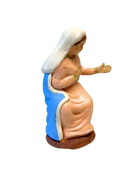 10 cm Terracotta Seated Madonna