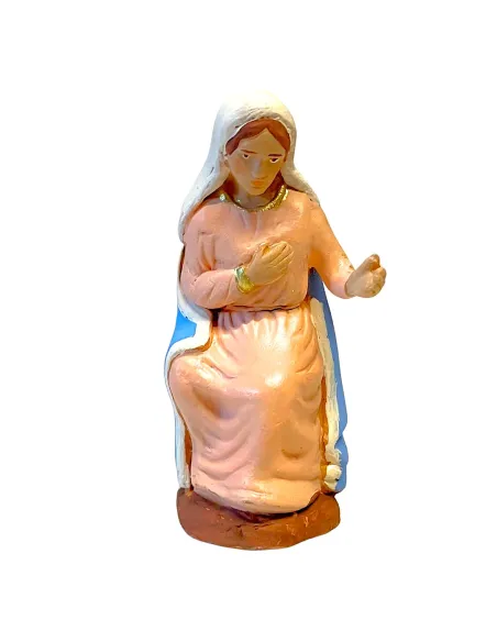 10 cm Terracotta Seated Madonna