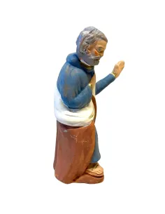 San Giuseppe in terracotta 10 cm 2