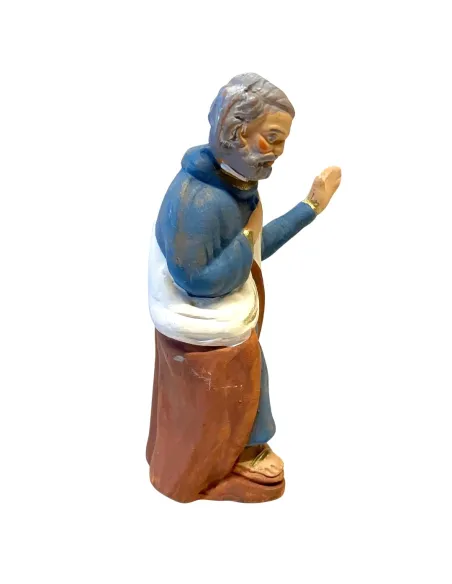 San Giuseppe in terracotta 10 cm