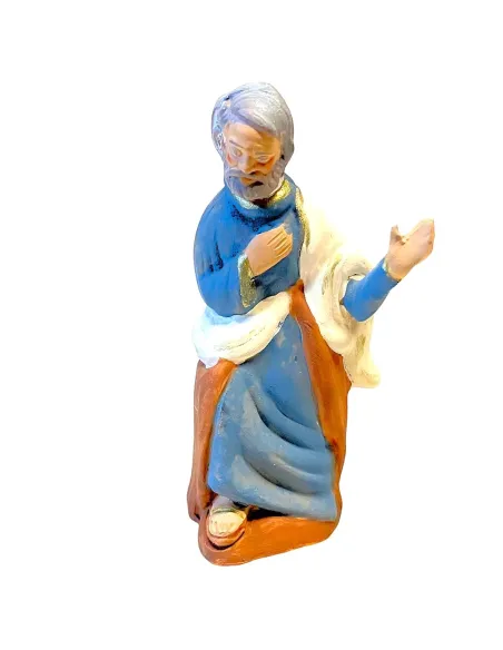 San Giuseppe in terracotta 10 cm