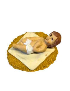 Gesù Bambino in terracotta per statue da 10 cm 2