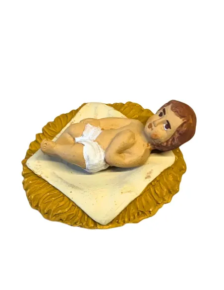 Gesù Bambino in terracotta per statue da 10 cm