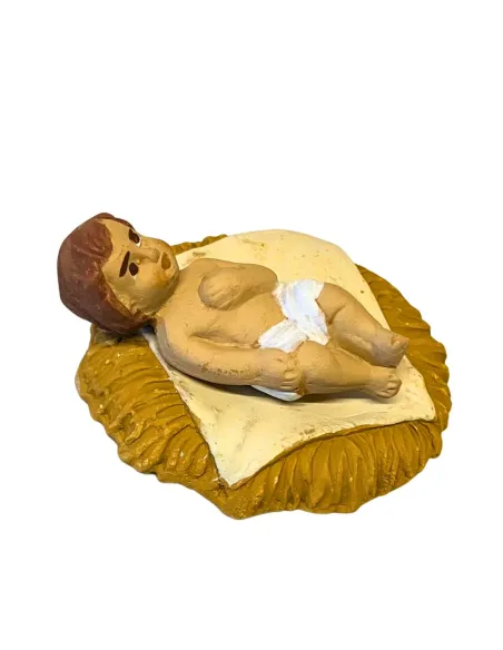 Gesù Bambino in terracotta per statue da 10 cm