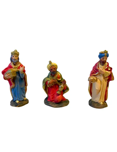 10 cm Terracotta Set of the Three Wise Men