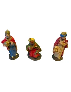 10 cm Terracotta Set of the Three Wise Men 2