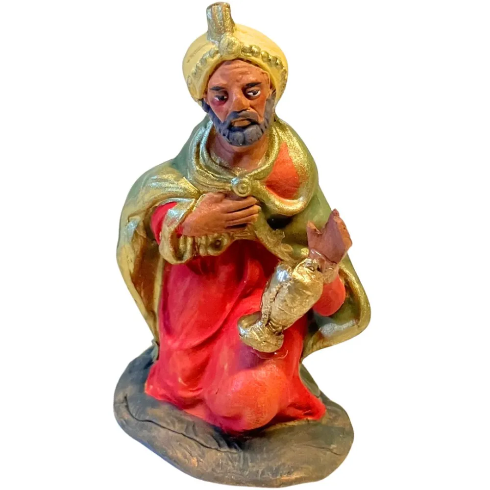 10 cm Terracotta Set of the Three Wise Men