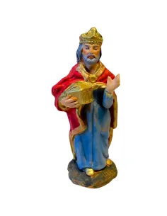 10 cm Terracotta Wise Man Bearing Gold