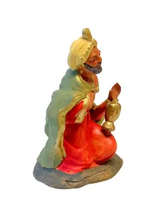 10 cm Terracotta Wise Man Bearing Frankincense 2