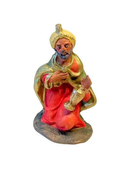 10 cm Terracotta Wise Man Bearing Frankincense