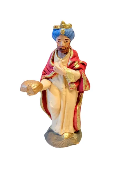 10 cm Terracotta Wise Man Bearing Myrrh