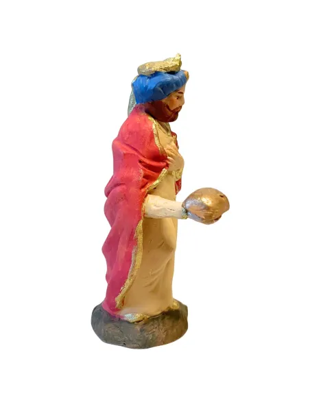 10 cm Terracotta Wise Man Bearing Myrrh