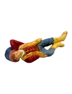 10 cm Terracotta Sleeping Man 2