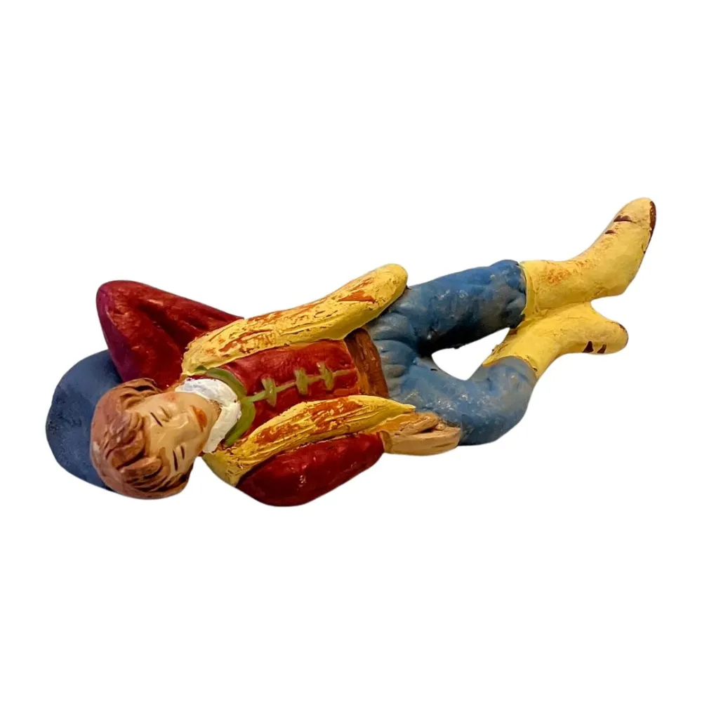 10 cm Terracotta Sleeping Man