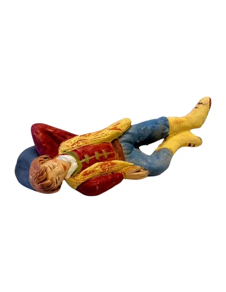 10 cm Terracotta Sleeping Man