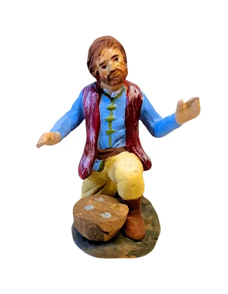 10 cm Terracotta Beggar