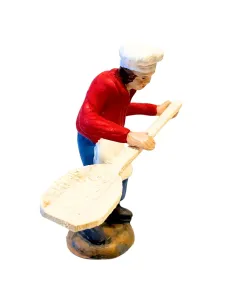 Fornaio in terracotta 10 cm 2