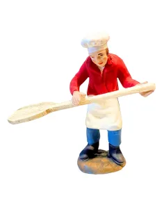 Fornaio in terracotta 10 cm