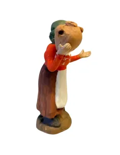 Donna con anfora in terracotta 10 cm 2