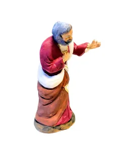 San Giuseppe in terracotta  12 cm 2