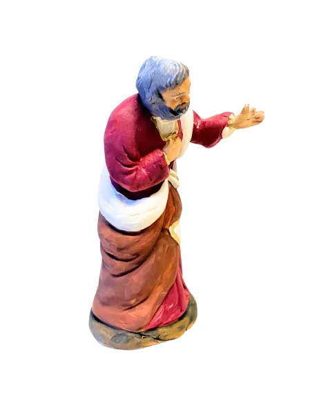 San Giuseppe in terracotta  12 cm