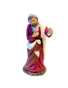San Giuseppe in terracotta  12 cm