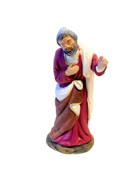 San Giuseppe in terracotta  12 cm