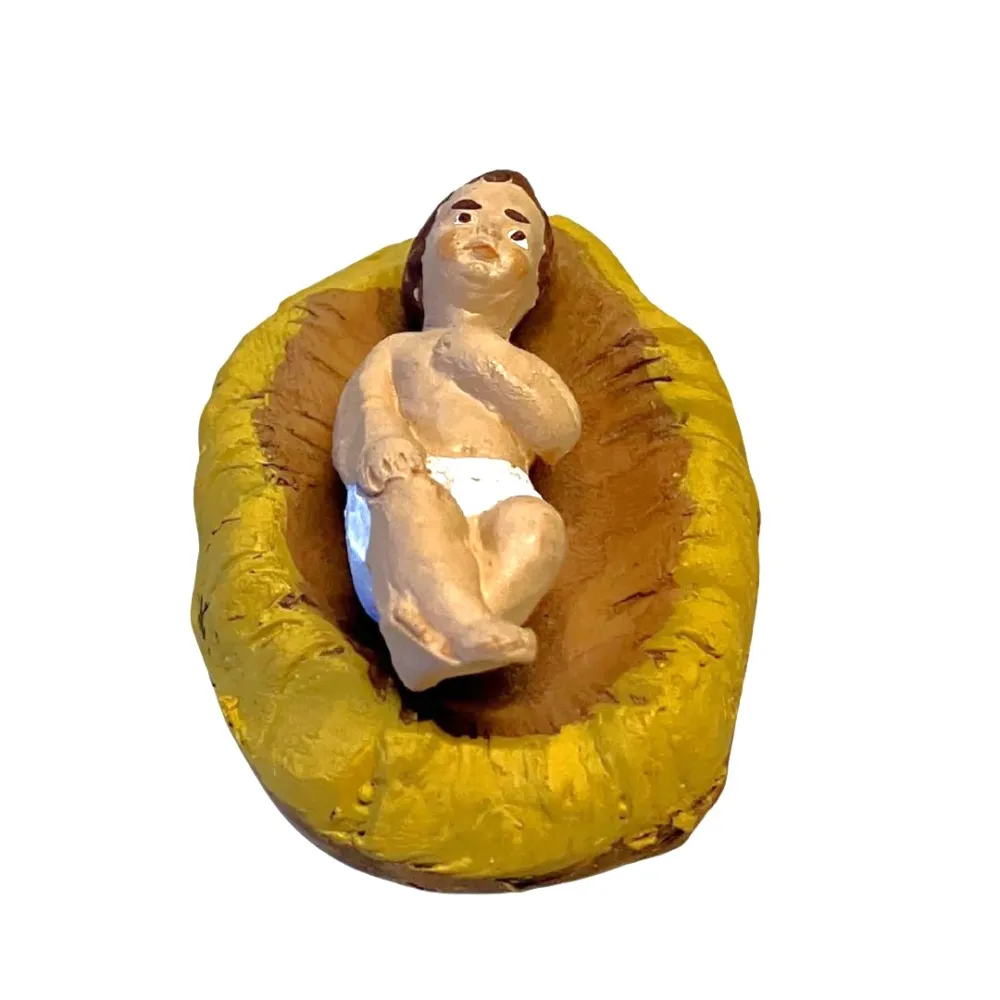 Terracotta Infant Jesus for 12 cm Nativity Figures