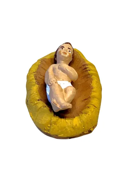 Terracotta Infant Jesus for 12 cm Nativity Figures