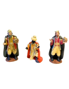 12 cm Terracotta Set of the Three Wise Men