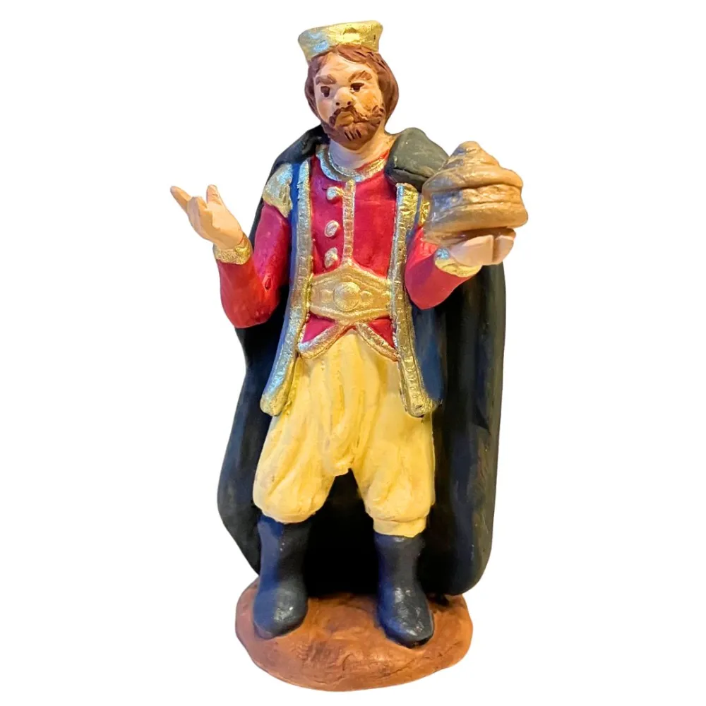 12 cm Terracotta Set of the Three Wise Men