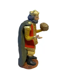 12 cm Terracotta Wise Man Bearing Gold 2