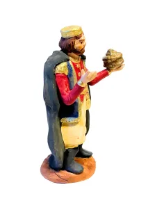 12 cm Terracotta Wise Man Bearing Myrrh 2