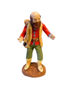 12 cm Terracotta Bagpiper