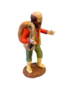 12 cm Terracotta Bagpiper 2