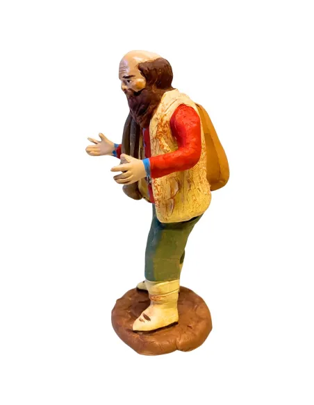 12 cm Terracotta Bagpiper